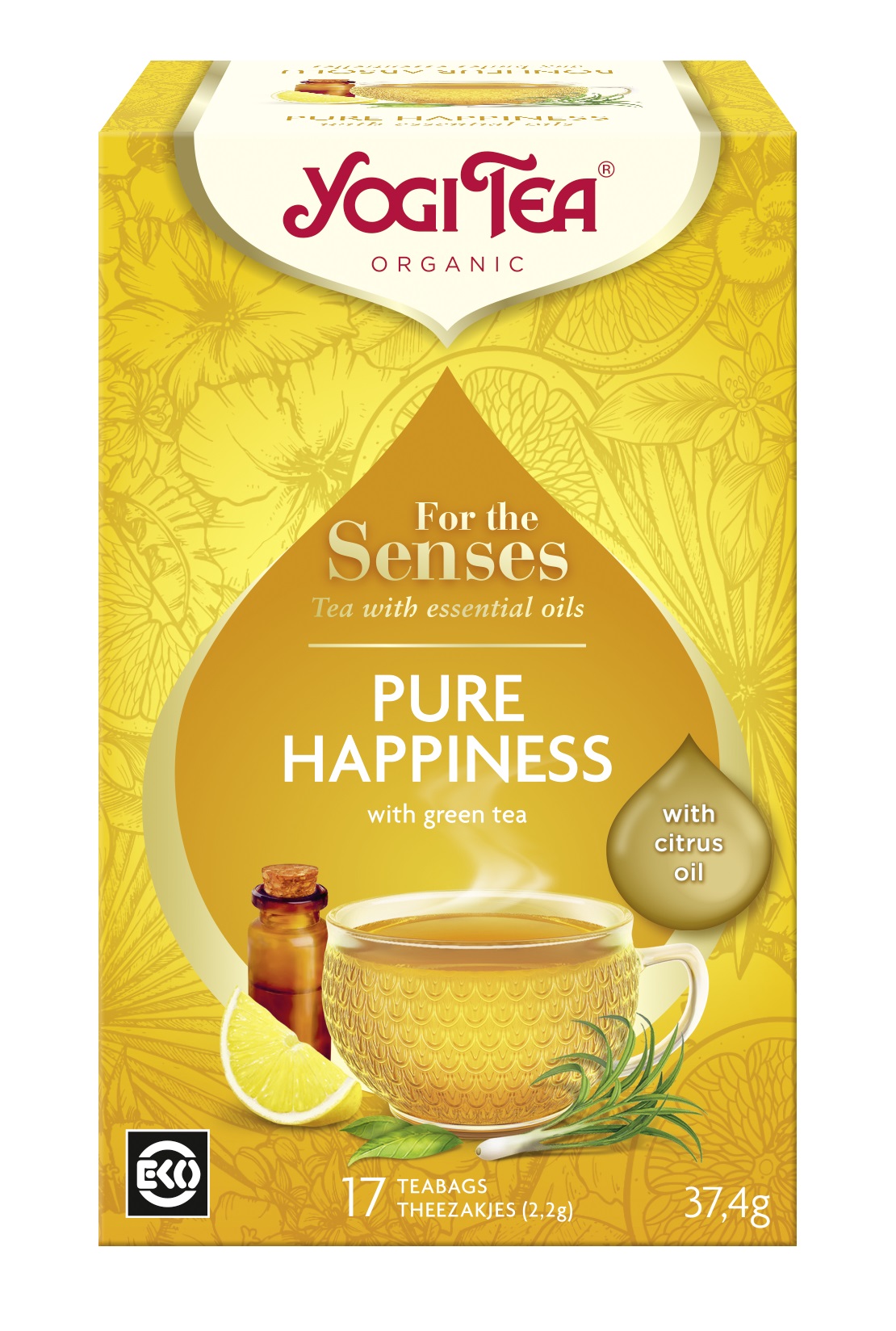 Yogi Tea Senses Pure Happines Bio 17 Tea Bags
